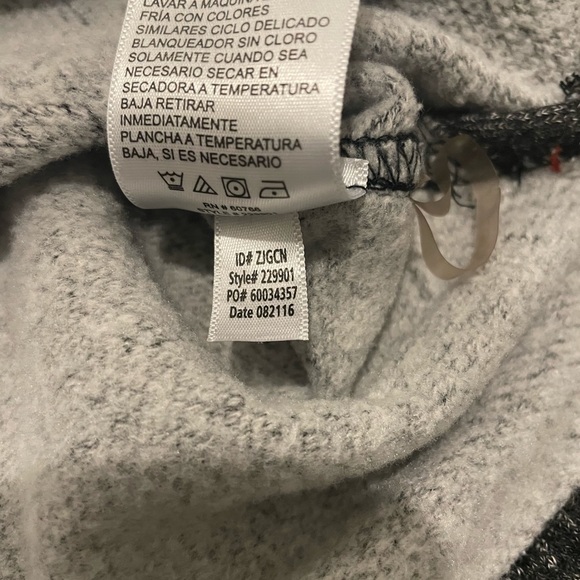 Tommy Bahama Men's Gray Long Sleeve Fleece Crewneck Pullover Sweatshirt Size L - Picture 4 of 4